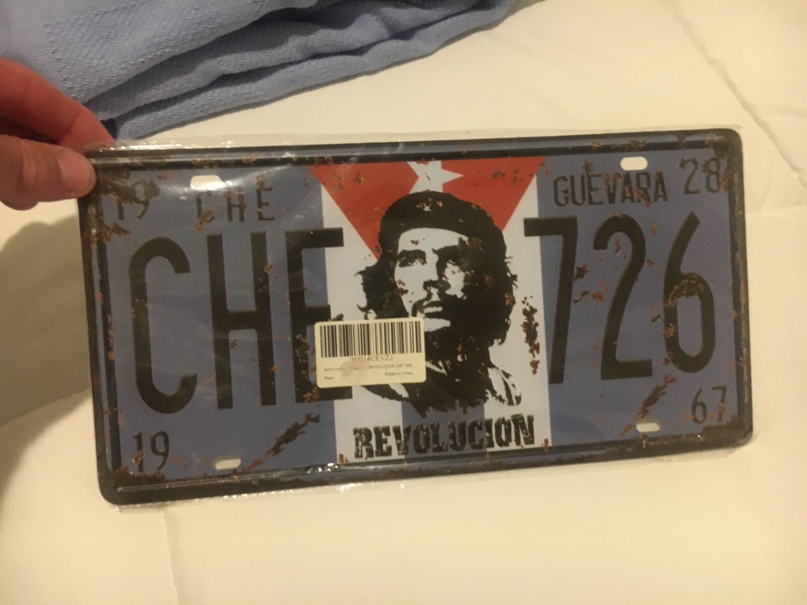 vintage car tags license plate CHE 726 Revolution eBay