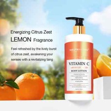 Body Lotion with Vitamin C Brightening Fast-Absorbing by Neutriherbs 400ml