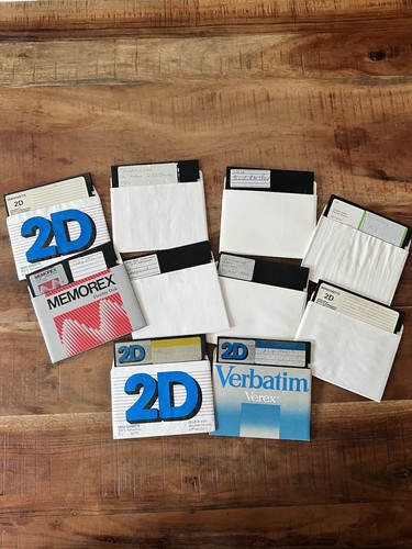 5.25 Disketten DOS 386/486 7 Stück Pack - Afbeelding 4 van 5