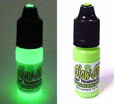 Glow-On GREEN For Gun Sights, Fishing Lures W/Tip Applicator 10 ml vial