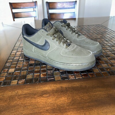 Size 11 Nike Air Force Low Dark Loden