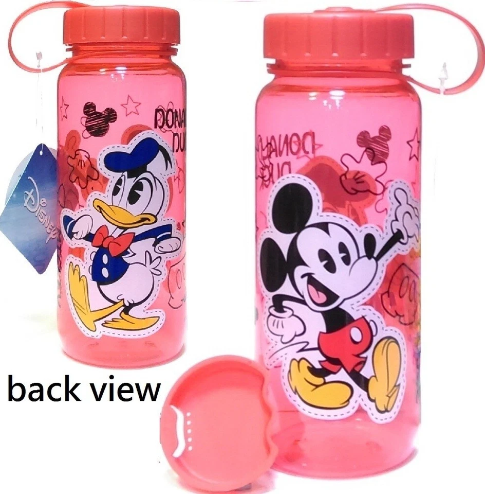 Mickey Mouse Pato Donald libre de BPA Tritan botella de agua contenedor de bebidas taza de viaje Foto 4 de 4