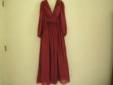 32 8 10 MED LARGE TALL DRESS VOILE WRAP FORMAL BRIDESMAID WEDDING COCKTAIL PROM