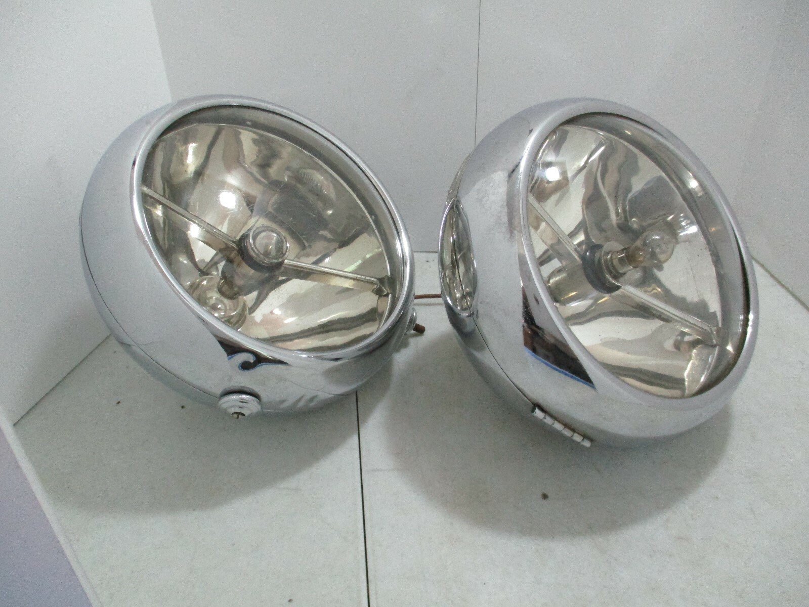 AUTEROCHE PHARES 11" HEADLIGHTS (pair)  Rolls-Royce Bugatti Lagonda Delage 
