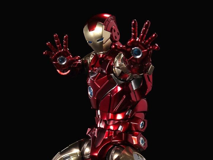 Sentinel Toys Marvel Fighting Armor Iron Man Action Figure Bandai