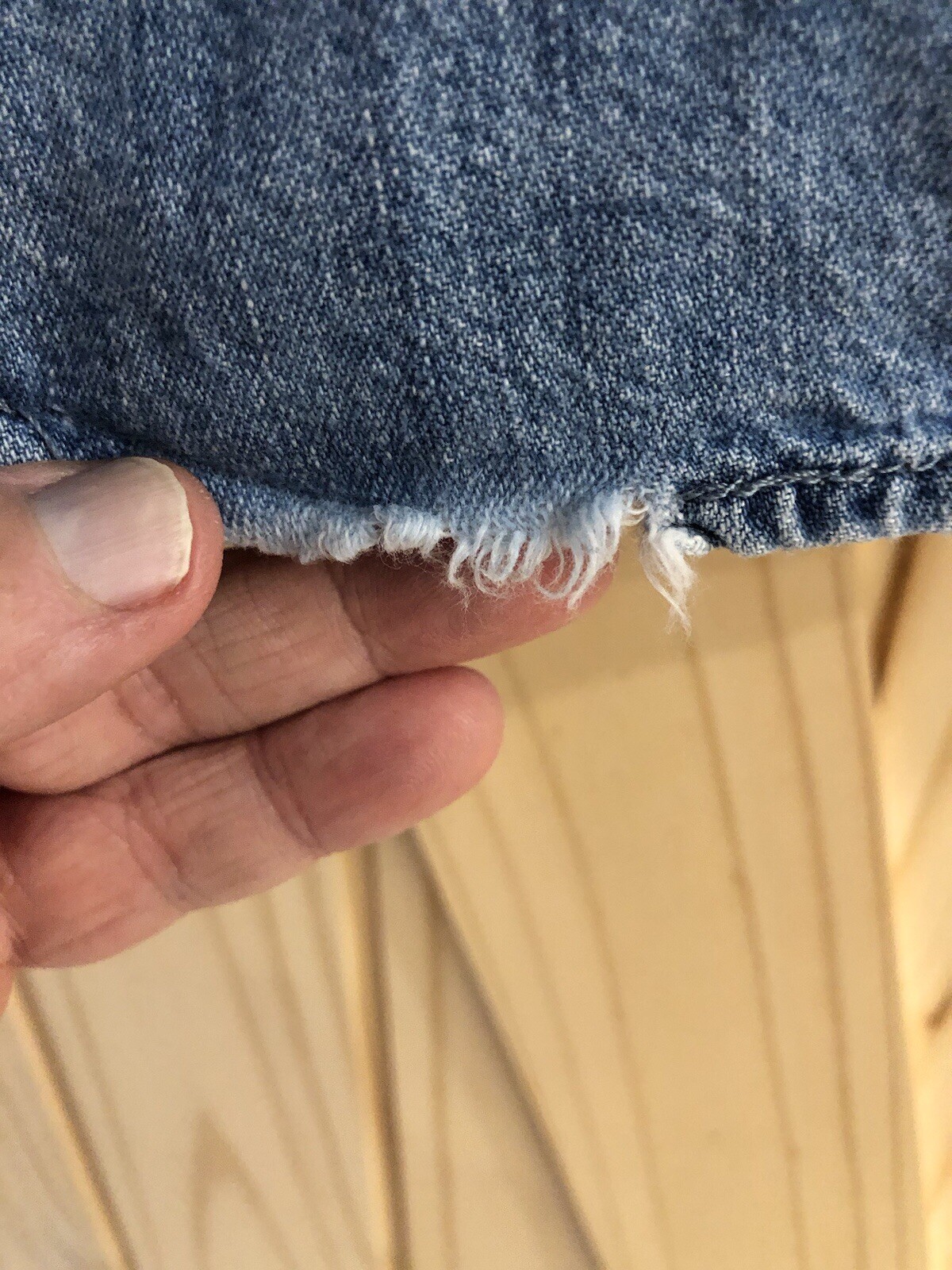 American Eagle Denim Patchwork Jacket Lightweight… - image 5