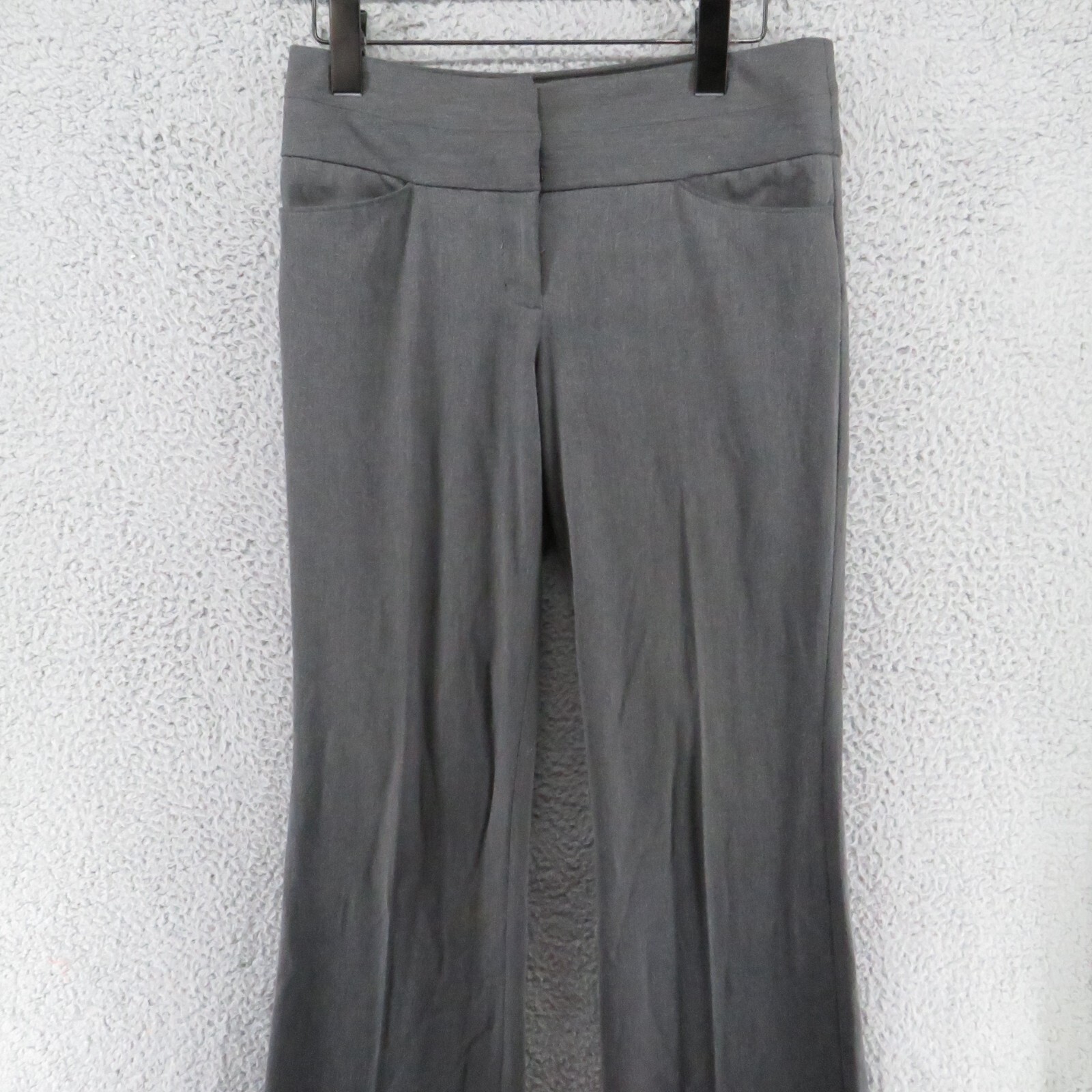 EXPRESS EDITOR Women's GRAY DRESS Pants Size 00R BOOT CUT STRETCH eBay