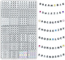 Letter Beads 28 Styles Friendship Bracelets Assorted Alphabet Beads Preppy Beads
