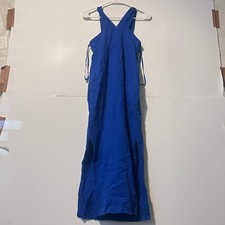 Urban Outfitters Womens Maxi Dress Size S Royal Blue Ankle Length Sleeveless