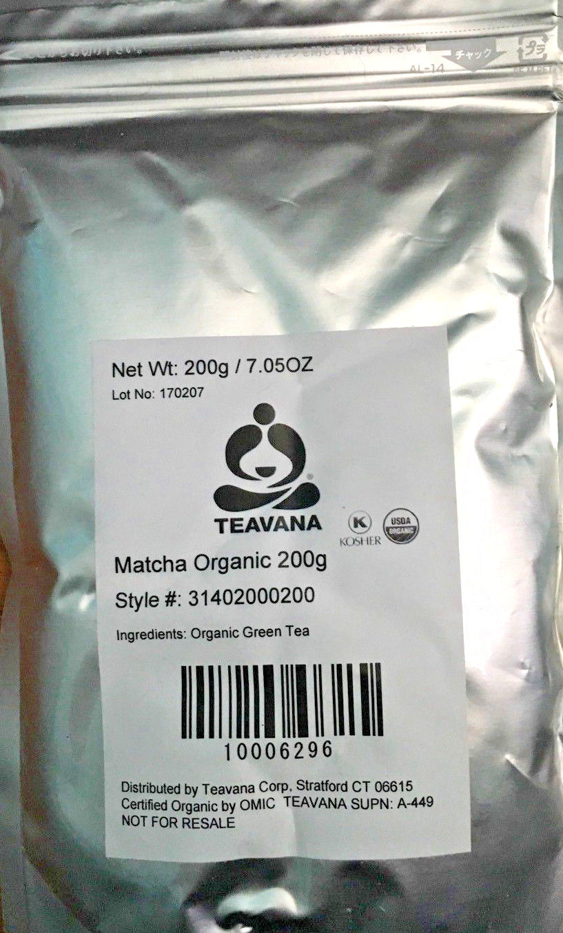 Vana 7 Oz Organic Ceremonial Japanese Matcha Green Tea Powder 200g Bag
