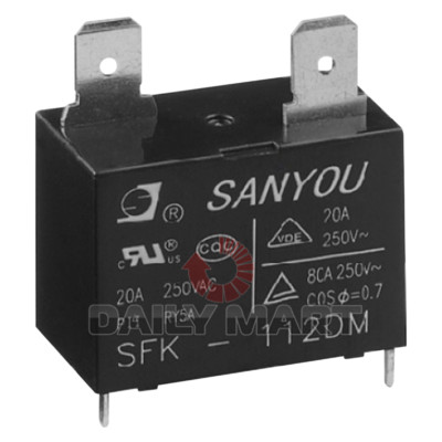 10PCS/New In Box SANYOU SFK-112DM Relay 12VDC