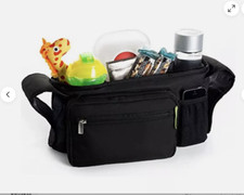 Ethan  Emma Baby Stroller Organizer with Cup Holders   Baby Shower Gift