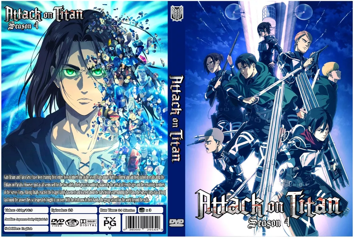 Attack On Titan The Final Season Part 1 [DVD] : Movies & TV 