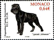 Timbre Chiens Monaco 2539 ** année 2006 (57980CE)