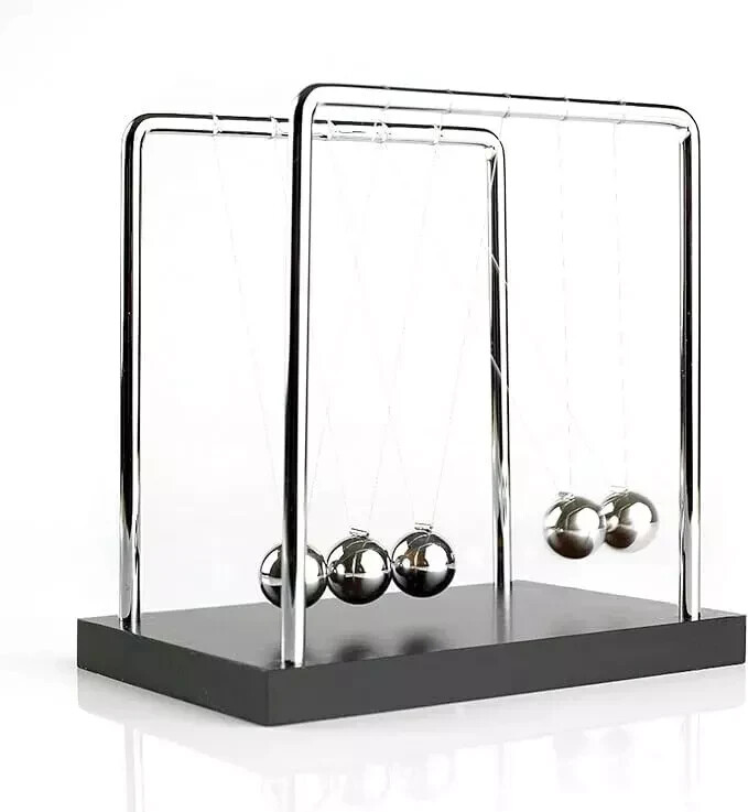 HARVEYS NEWTON CRADLE BALANCE BALLS DESKTOP  ORNAMENT ET7540