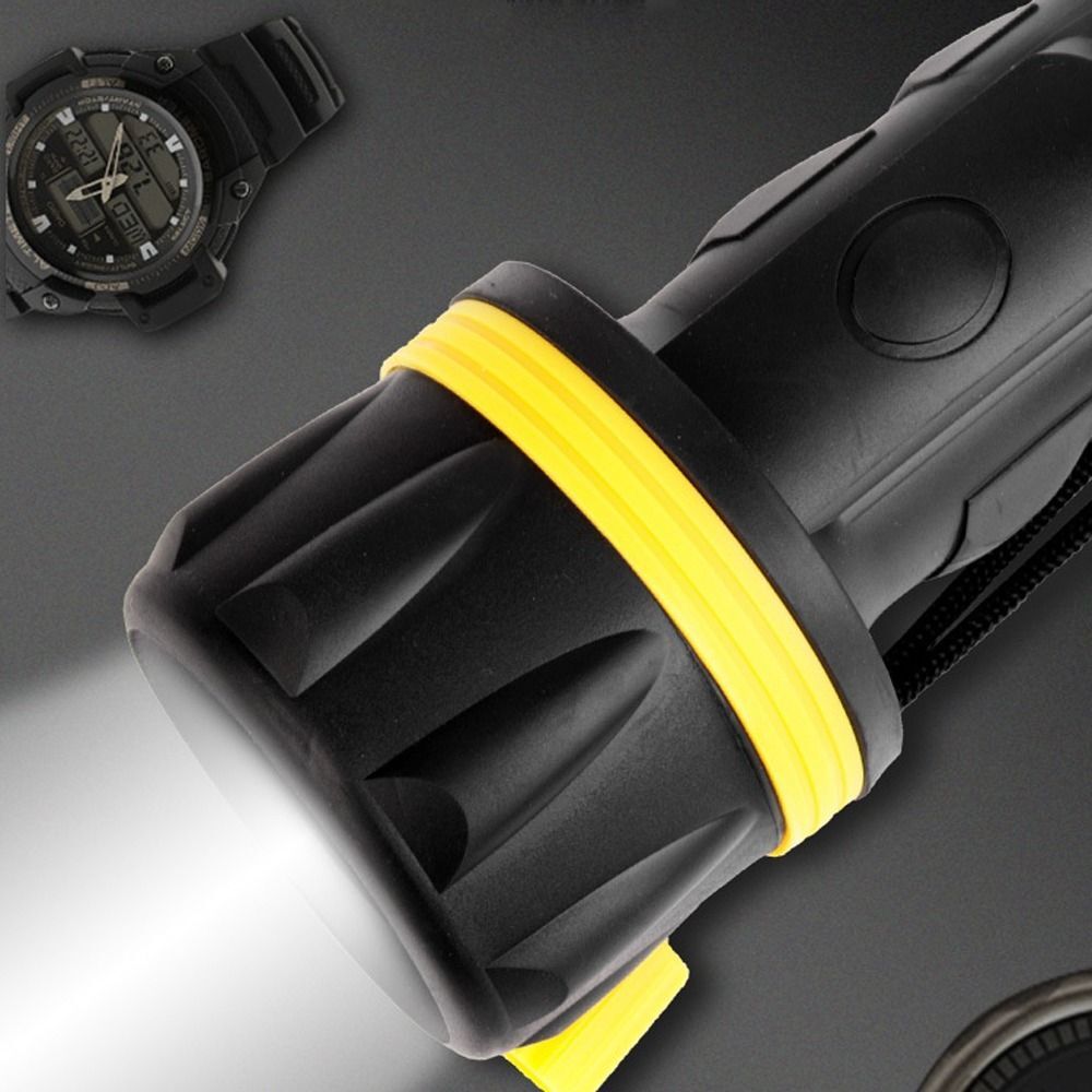 Battery Operated Spotlight Camping Hand Light Flashlight Toch LED