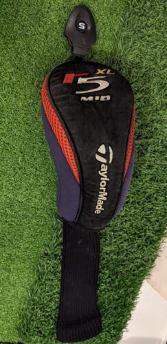 TaylorMade R5 XL Mid Hybrid Rescue Kopfabdeckung verstellbar Etikett