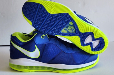 Nike LeBron JAMES 8 V/2 2021 Low Sprite BLUE SIZE 13 US MAN
