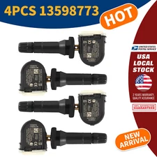 NEW Set of (4) 433MHz 13540602 TIRE PRESSURE SENSOR TPMS for Buick Chevy GMC