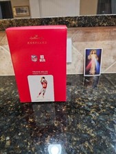 2021 Hallmark Keepsake Ornaments TRAVIS KELCE 87 NFL Kansas City Chiefs MIB