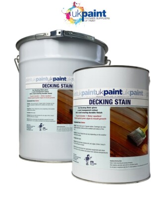 UK PAINT - Terrassenbeize auf Lösemittelbasis - 20L, 10L, 5L - 8 FARBEN