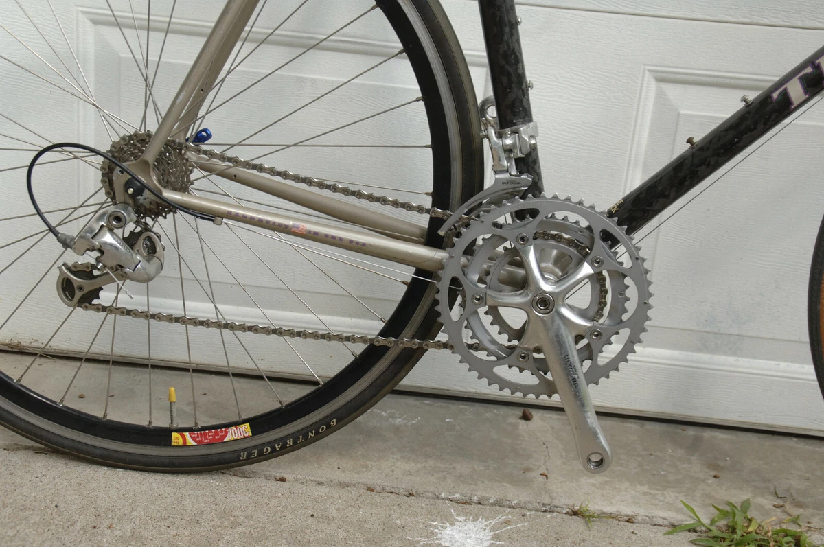 Trek 2120 carbon alloy 58 cm Ultegra 3 x 9 group Mavic Elite Shimano 105 wheels