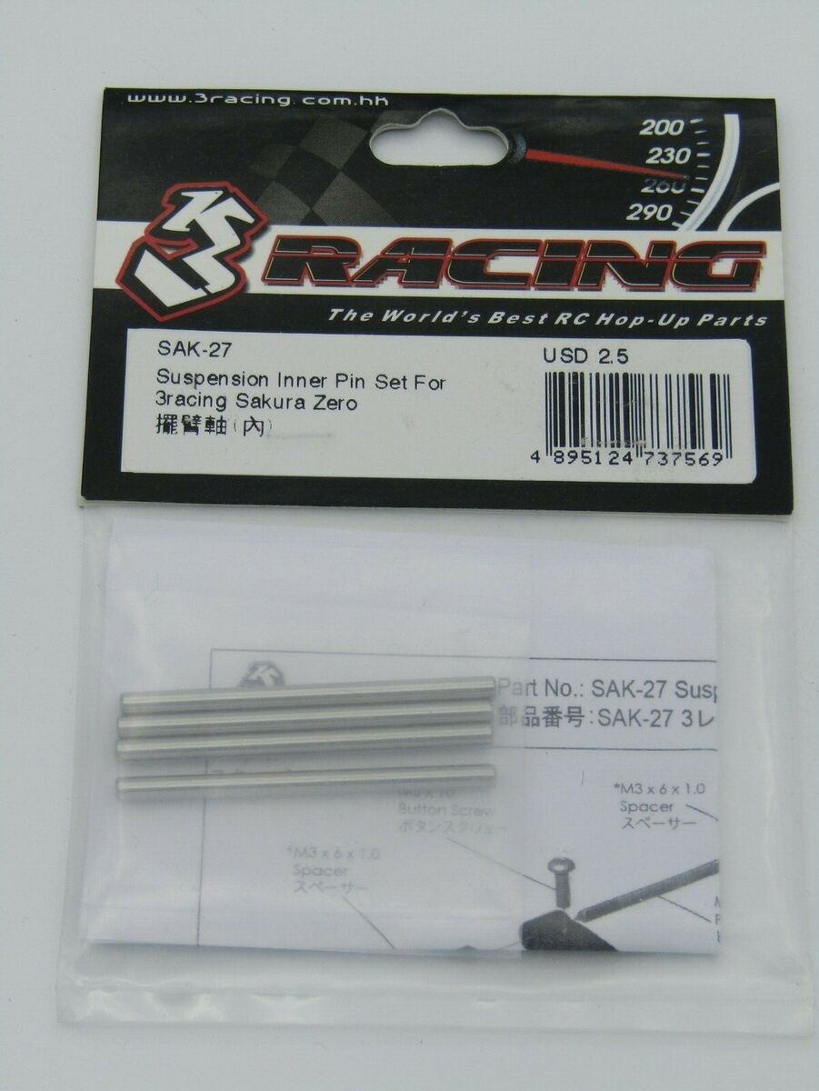 3Racing Suspension Inner Pin 3Racing Suspension Inner Pin