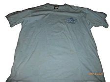 Vintage Boy Scouts Screen Stars 50/50 T-Shirt Single Stitch Blue L Large