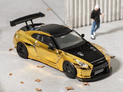 Nissan GT-R (R35) - Pandem - LBWK - Chrome Gold - FuJi 1:64 Nissan GT-R (R35) - Pandem - LBWK - Chrome Gold - FuJi 1:64