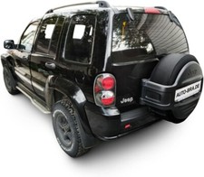 Spare Tire Cover Black For Jeep Liberty Cherokee Kj 2002-2007