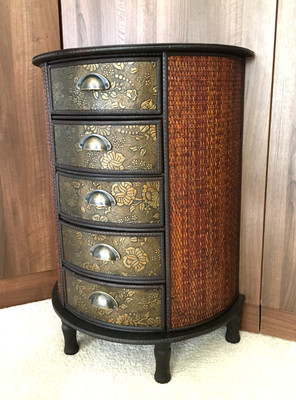 Chinese Chest Of Drawers Storage Unit Oriental Antique Style