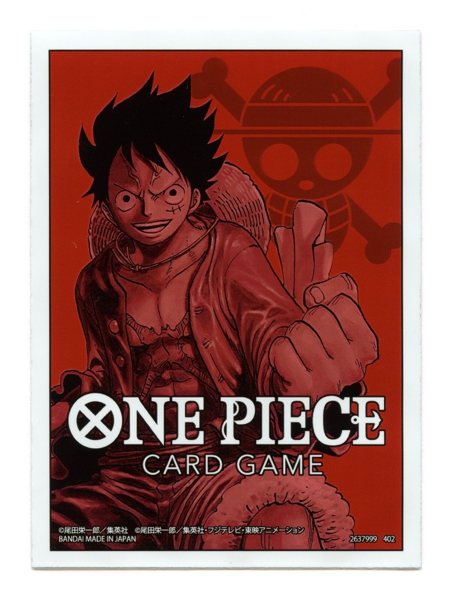 美品　MANOF / VOLUME SLEEVE ONE PIECE ONE PIECE Monkey D. Luffy Official Sleeve vol.1 Individual Card