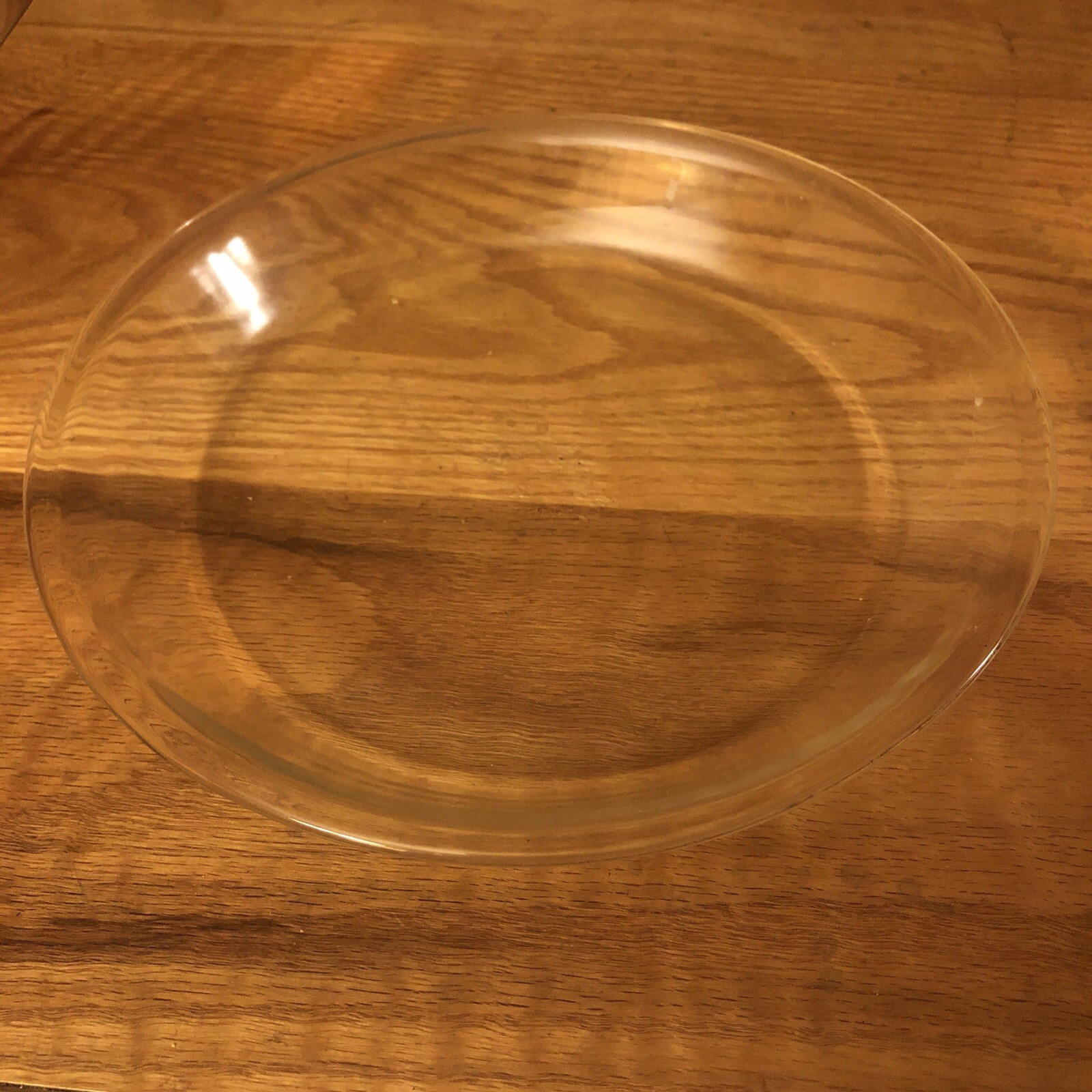 Vintage FireKing 460 Clear Glass Pie Plate Made In USA eBay