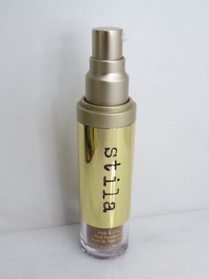 STILA HIDE & CHIC FLUID FOUNDATION DEEP 4  1 OZ **SEE DETAILS***