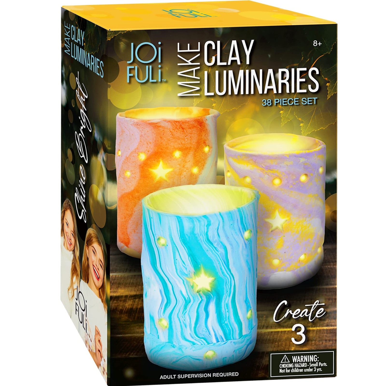 Diy Clay Luminaries Clay Craft Kit Gifts For Kids Girls And Boys Teens Ages 8 9 