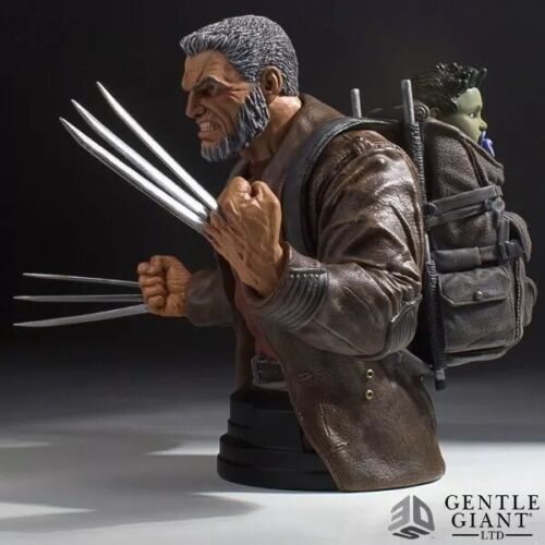 Minibusto Gentle Giant Marvel Old Man Logan Wolverine exclusivo de PGM - Imagen 4 de 5