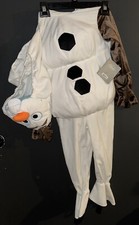 Disney Frozen Olaf Halloween Costume Kids Size 4 Disney Store Exclusive NWT