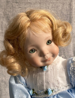 Porzellanpuppe ''Jenny II'' (39) 18'' (46cm) von Dianna Effner, 1993