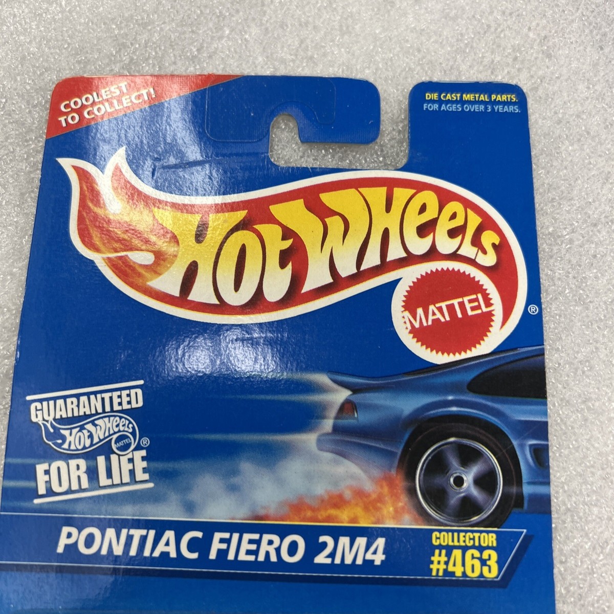 フォルホイア HOT WHEELS PONTIAC FIERO 2M4 WITH A REAL SUNROOF. COLLECTOR #463