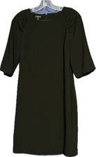 NWOT Talbots Petites Womens LBD Little Black Dress Back Zip Lined Sz 2P