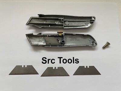Stanley Tools USA NICE Retractable Blade Utility Knife Cutter *3 NEW BLADES* 99E