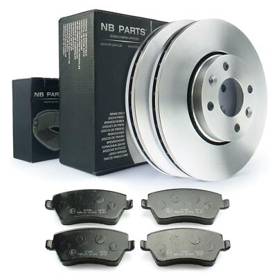 Bremsscheiben Bremsbeläge vorne 260 mm belüftet für Nissan Micra III C+C K12