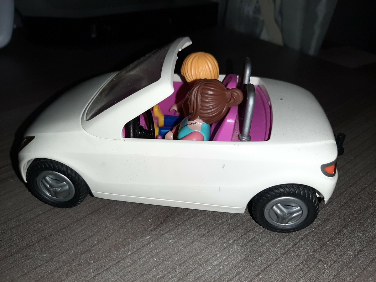 PLAYMOBIL 5585 Schickes Cabrio – Spielzeugauto Mit Chihuahua-Figur, Für Kinder Ab 3 Jahren