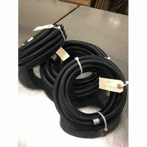 Fragola #6 Black Nylon Race Hose 10' 841006 Fragola #6 Black Nylon Race Hose 10' 841006