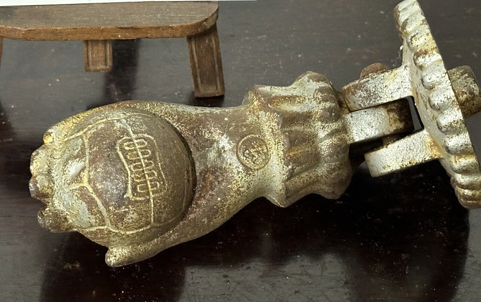 Batente de porta francesa antiga feminina  - Imagem 4 de 4