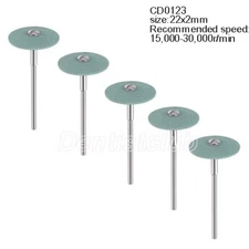 5X Dental Ceramic Diamond Grinder Polisher Zirconia Porcelain HP CD0123 2.35mm