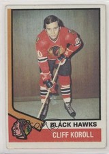 1974-75 Topps Cliff Koroll #35 0b3