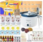 Candle Making Kit with Digital Wax Melting Pot, Soy Wax, Essential Oil, Dyes