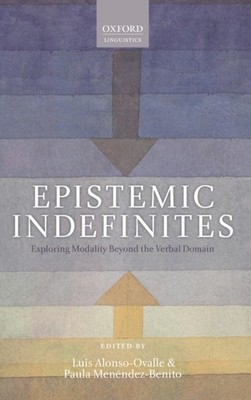 Epistemic Indefinites   Exploring Modality Beyond the Verbal Domain -  - K555z