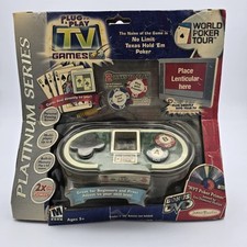 Jakks Pacific World Poker Tour Plug Play TV Game Classic 2004 Great Gift